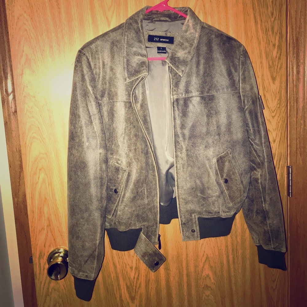 212 America Leather Jacket